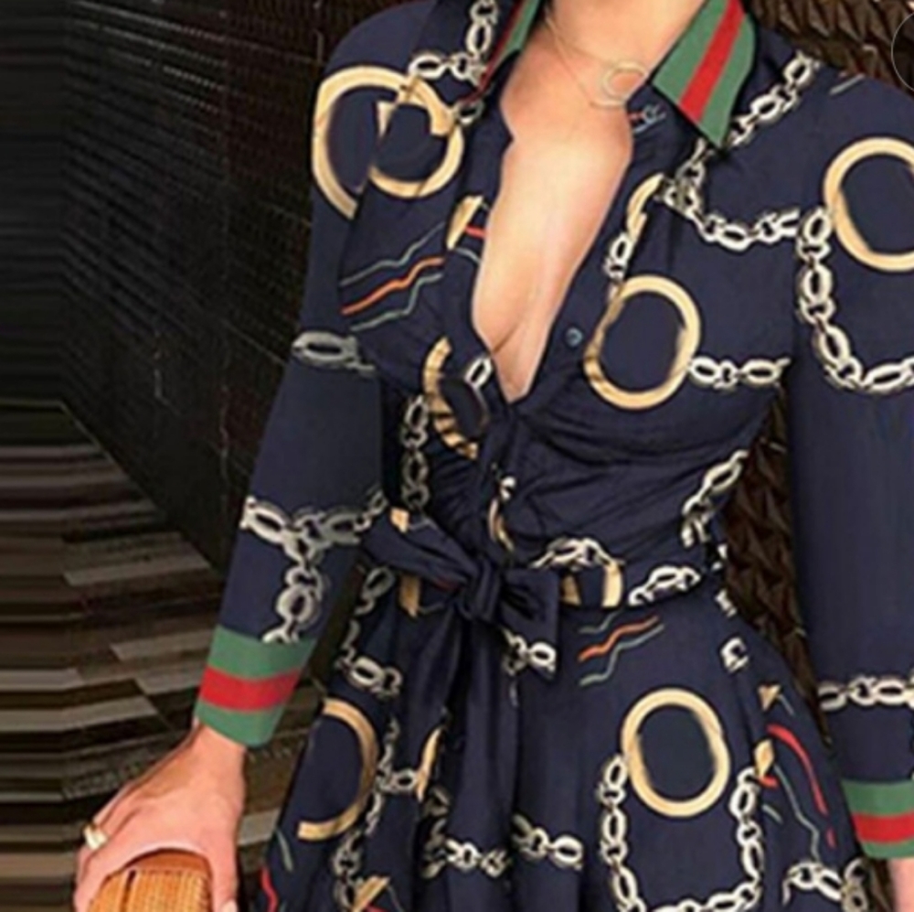 Button down dress